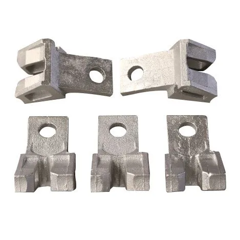 Cast brace ends for ringlock diagonal braces