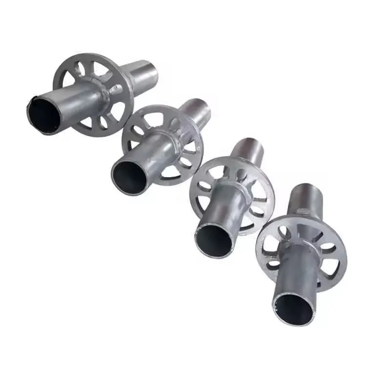 Standard ends with welded rosettes